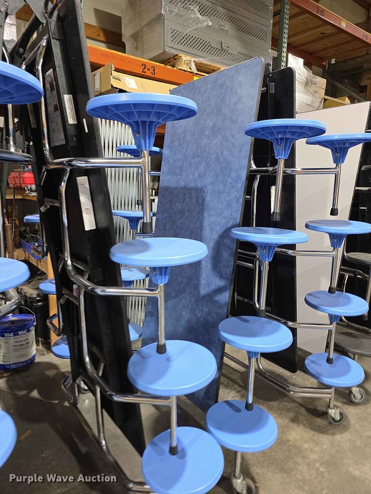image for item EV2200 (5) 12' L tables