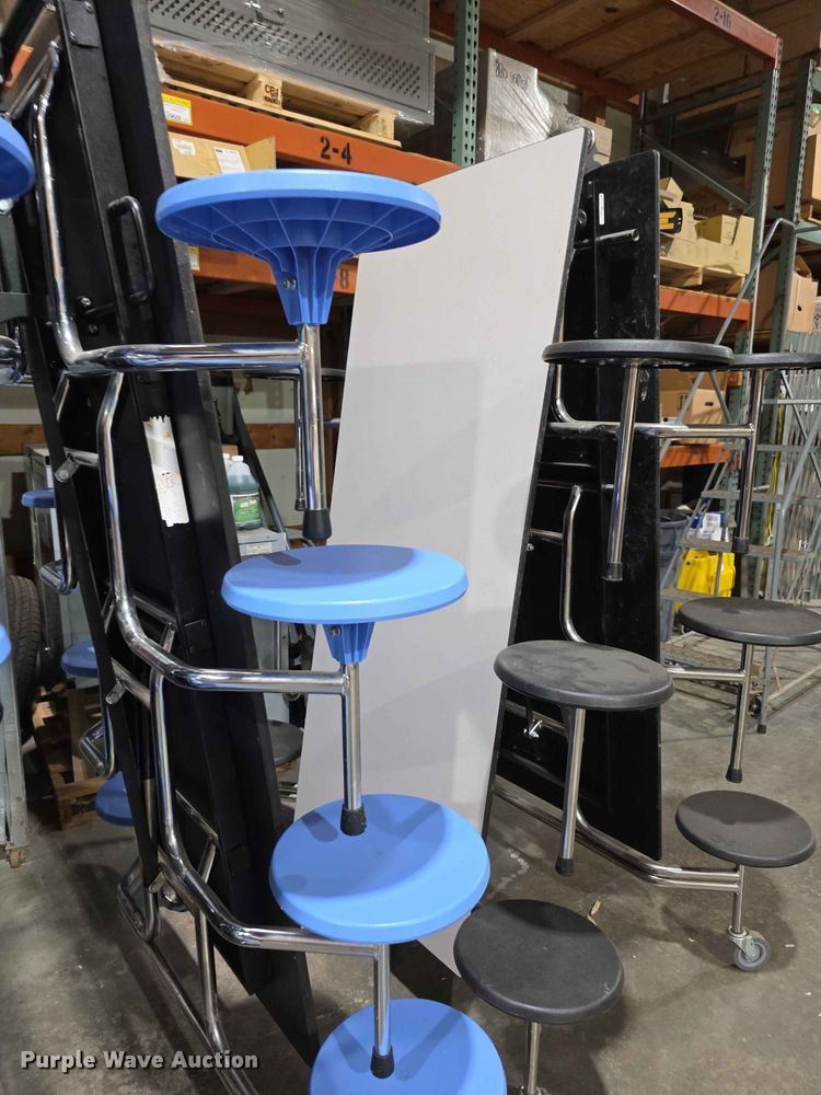 image for item EV2200 (5) 12' L tables