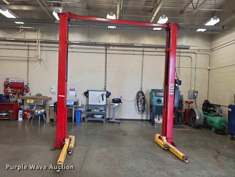 image for item EV2224 Gray QL-90 two post automotive lift