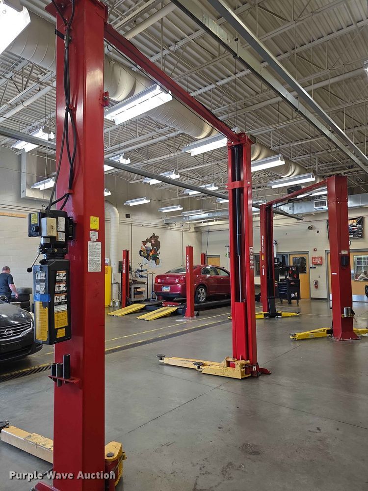 image for item EV2224 Gray QL-90 two post automotive lift