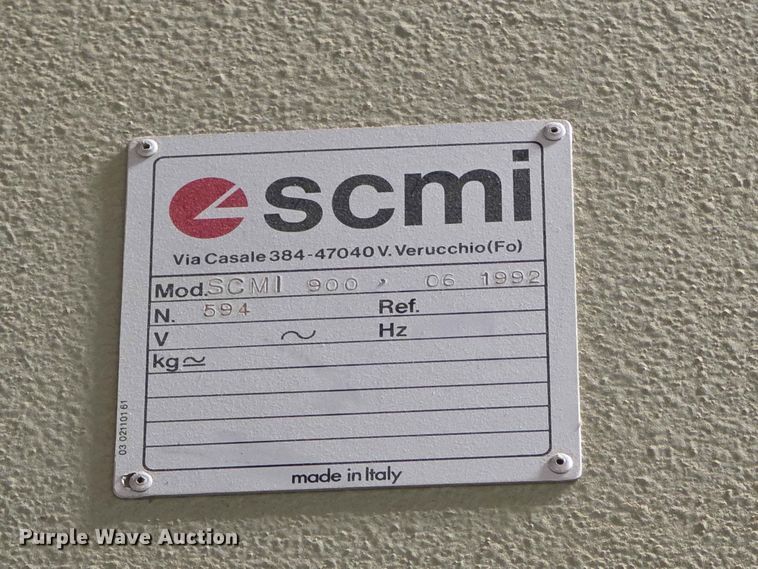 image for item EV2228 1992 SCMI 900 band saw
