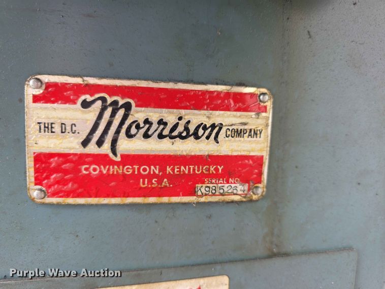 image for item EV2232 Morrison key cutting machine