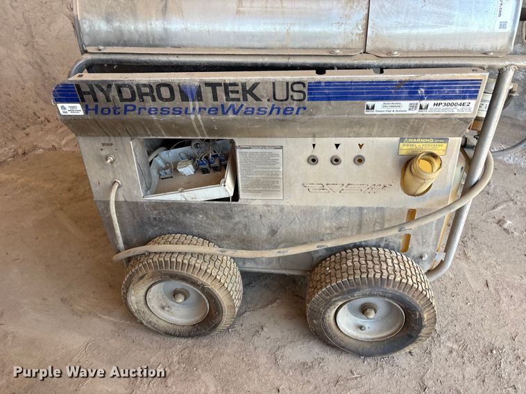 image for item EV2978 Hydro Tek HP30004E2 hot pressure washer