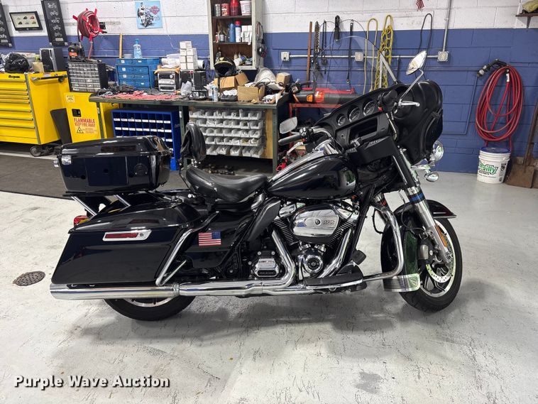 image for item EV2985 2021 Harley-Davidson Police Electra Glide motorcycle