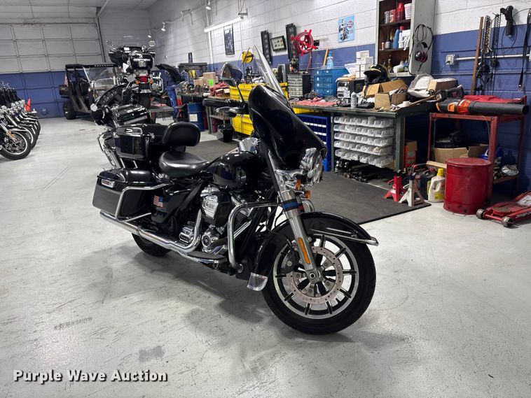 image for item EV2986 2018 Harley-Davidson Police Electra Glide motorcycle