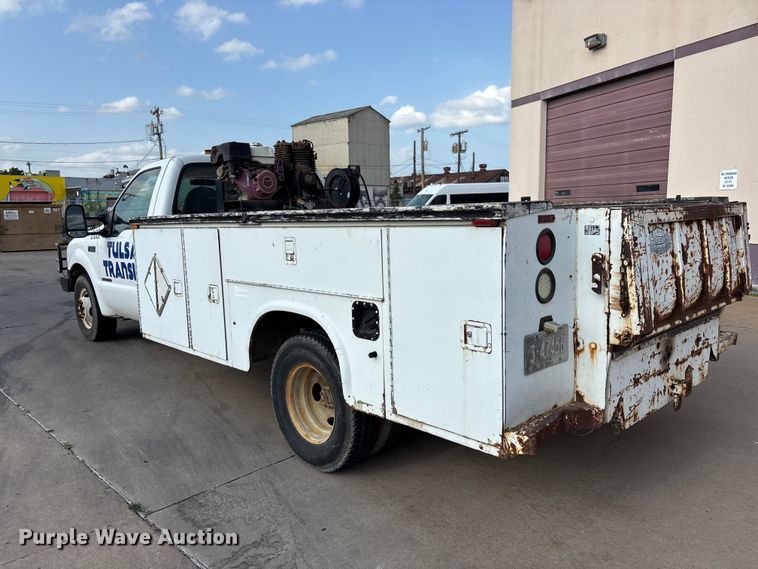 image for item EV2994 1999 Ford F350 Super Duty utility bed pickup truck