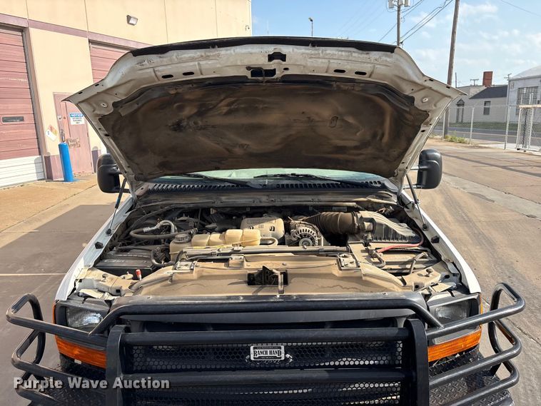 image for item EV2994 1999 Ford F350 Super Duty utility bed pickup truck