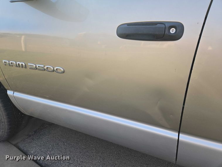 image for item EW0157 2003 Dodge Ram 3500 Ext. Cab pickup truck