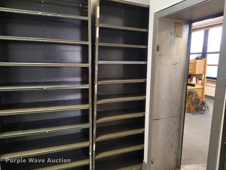 image for item EW1008 (5) metal book cases