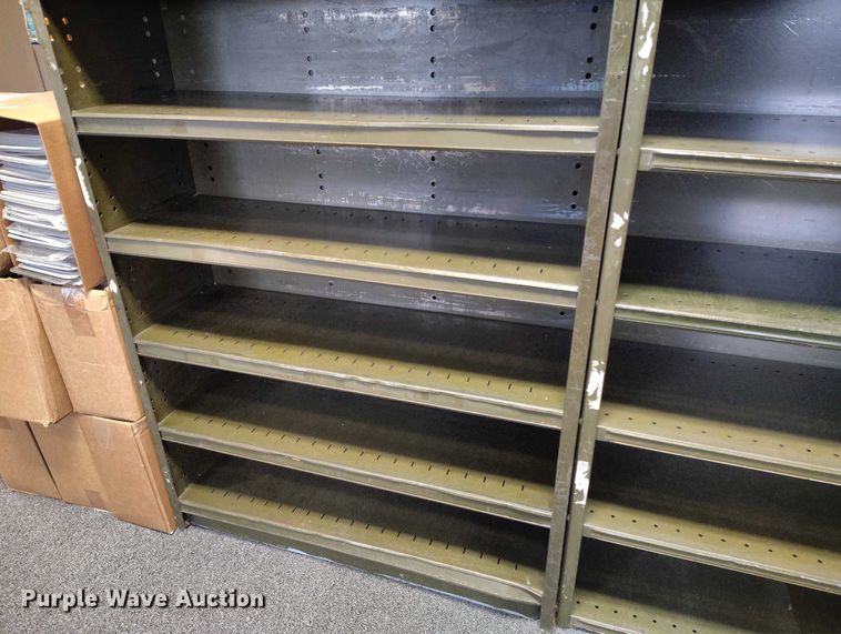 image for item EW1008 (5) metal book cases