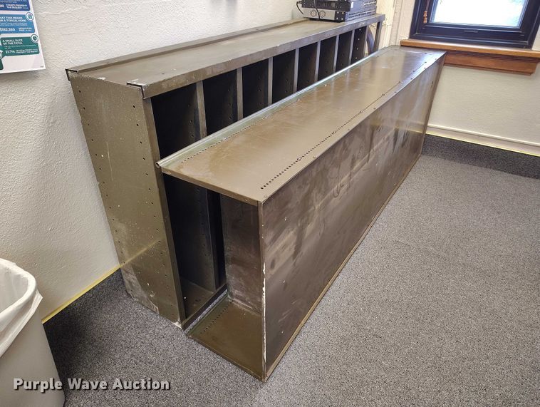 image for item EW1008 (5) metal book cases