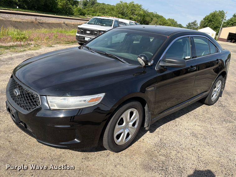 image for item EX4499 2013 Ford Taurus Police Interceptor 