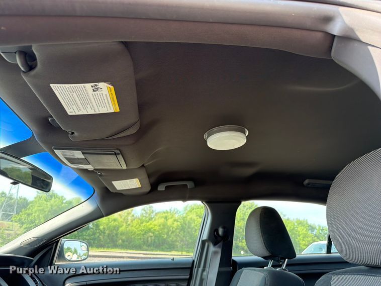 image for item EX4499 2013 Ford Taurus Police Interceptor 