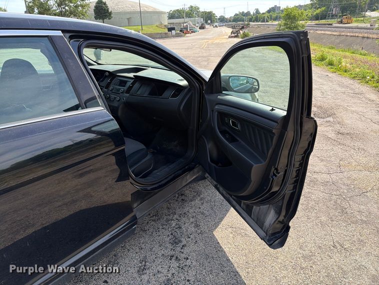 image for item EX4499 2013 Ford Taurus Police Interceptor 