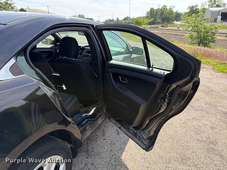 image for item EX4499 2013 Ford Taurus Police Interceptor 