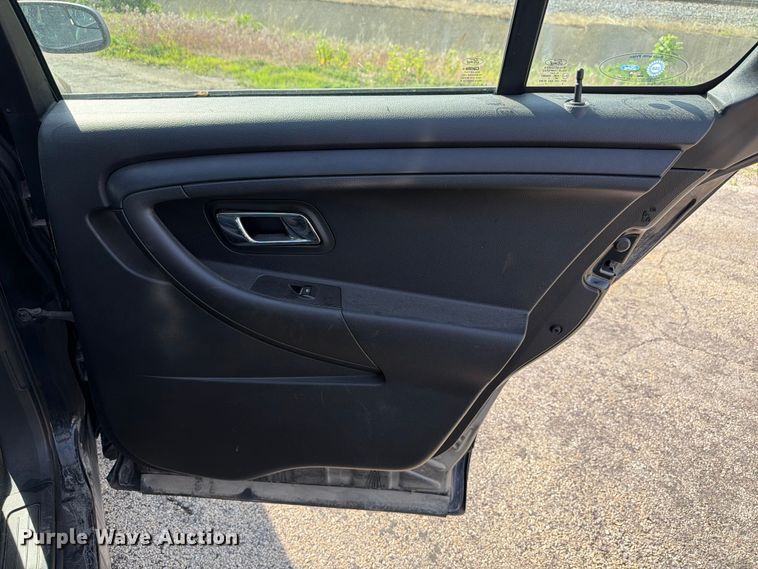 image for item EX4499 2013 Ford Taurus Police Interceptor 