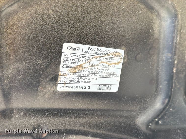 image for item EX4500 2016 Ford Taurus Police Interceptor 