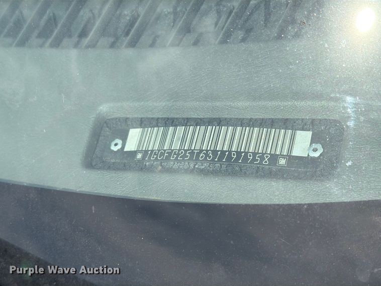image for item EX4501 2003 Chevrolet Express 2500 van