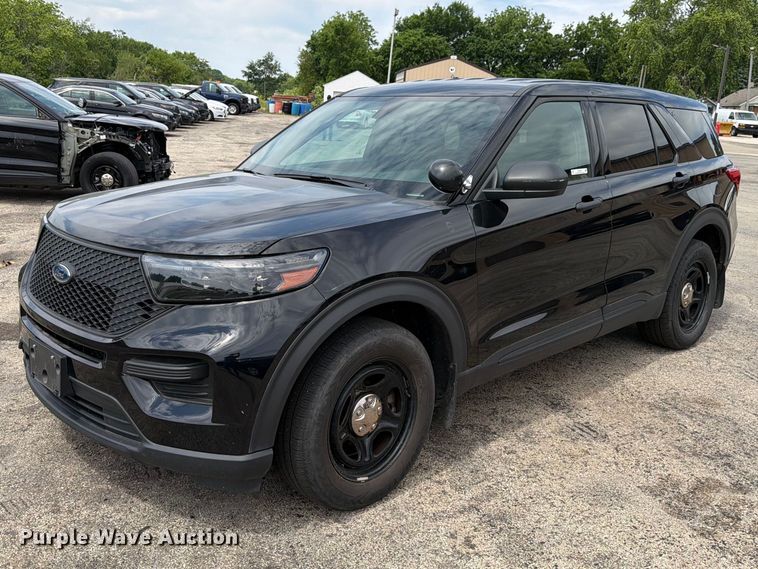 image for item EX4504 2020 Ford Explorer Police Interceptor SUV