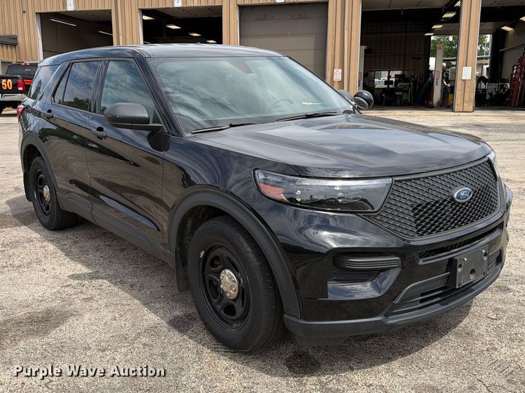image for item EX4504 2020 Ford Explorer Police Interceptor SUV