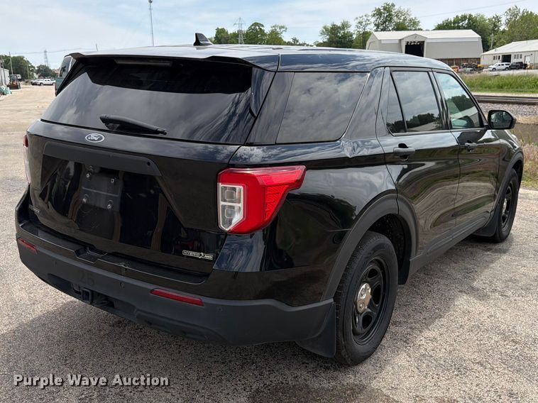 image for item EX4504 2020 Ford Explorer Police Interceptor SUV