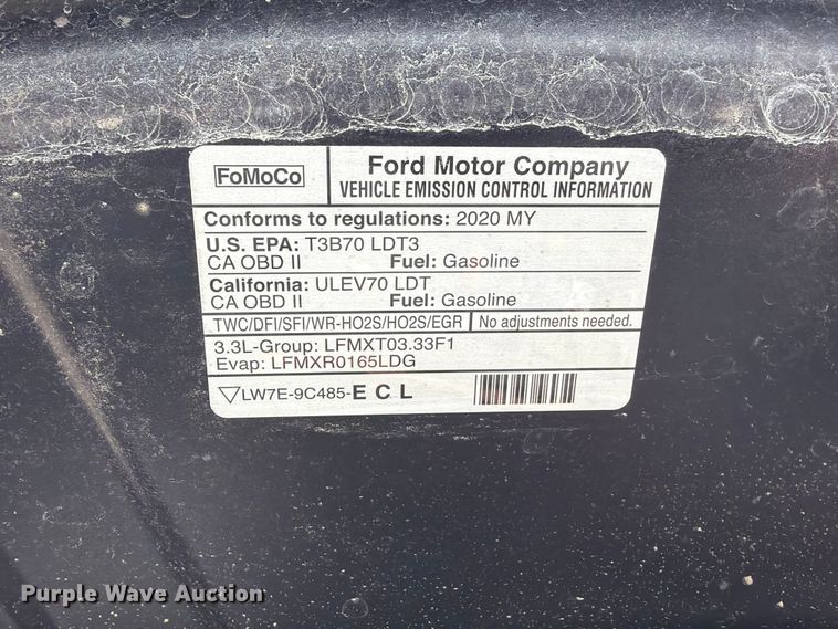 image for item EX4504 2020 Ford Explorer Police Interceptor SUV