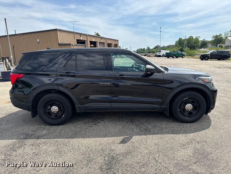 image for item EX4506 2020 Ford Explorer Police Interceptor SUV