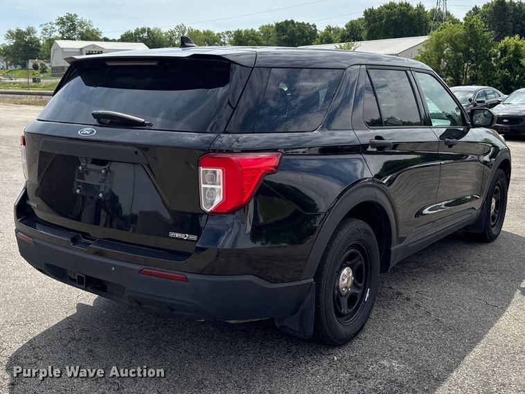 image for item EX4506 2020 Ford Explorer Police Interceptor SUV