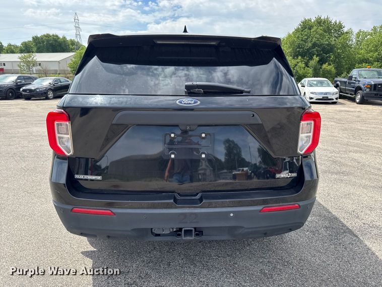 image for item EX4506 2020 Ford Explorer Police Interceptor SUV