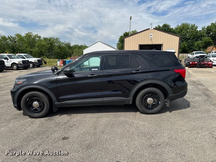image for item EX4506 2020 Ford Explorer Police Interceptor SUV