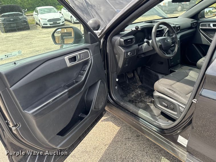 image for item EX4506 2020 Ford Explorer Police Interceptor SUV