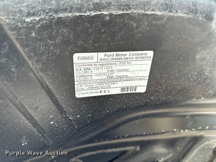 image for item EX4506 2020 Ford Explorer Police Interceptor SUV