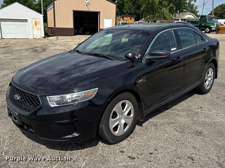 image for item EX4507 2016 Ford Taurus Police Interceptor 