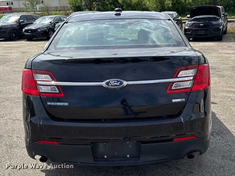 image for item EX4507 2016 Ford Taurus Police Interceptor 