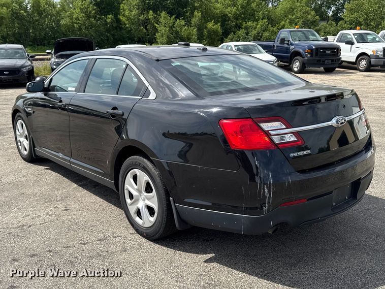 image for item EX4507 2016 Ford Taurus Police Interceptor 