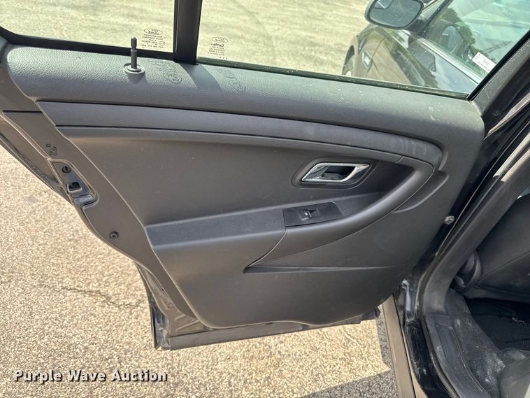 image for item EX4508 2016 Ford Taurus Police Interceptor 