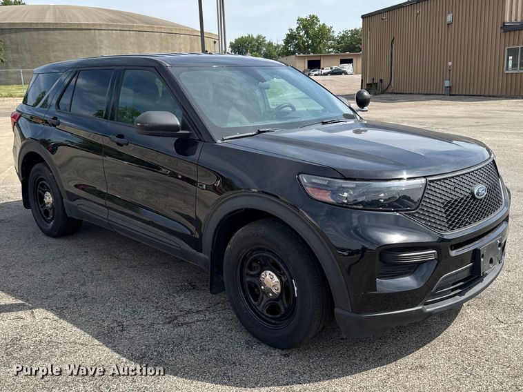 image for item EX4509 2020 Ford Explorer Police Interceptor SUV