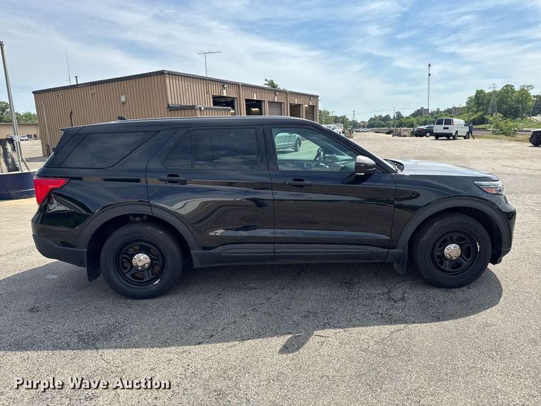 image for item EX4509 2020 Ford Explorer Police Interceptor SUV