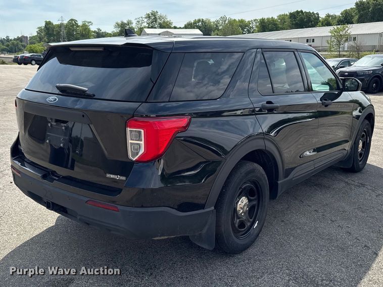 image for item EX4509 2020 Ford Explorer Police Interceptor SUV