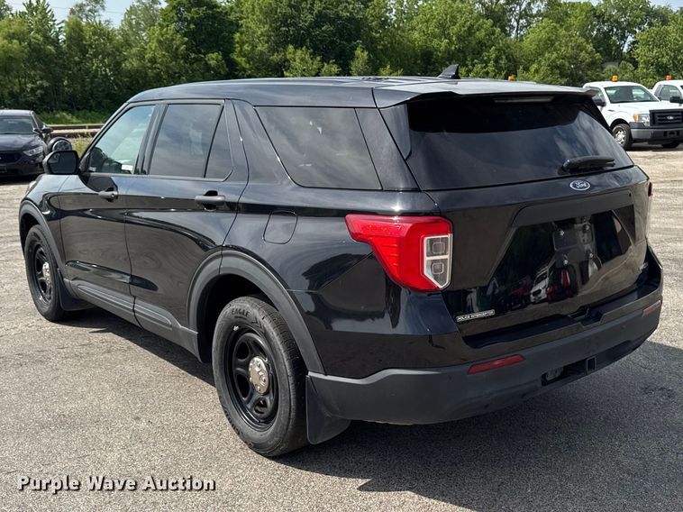 image for item EX4509 2020 Ford Explorer Police Interceptor SUV