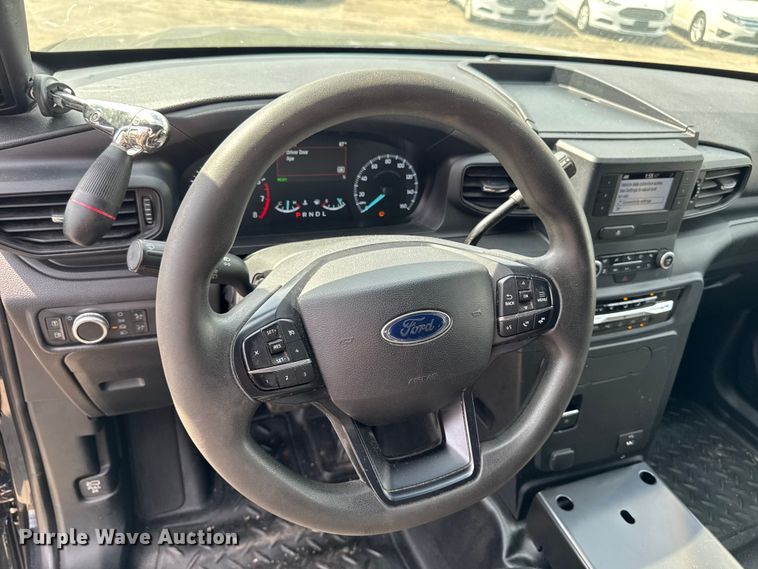 image for item EX4509 2020 Ford Explorer Police Interceptor SUV