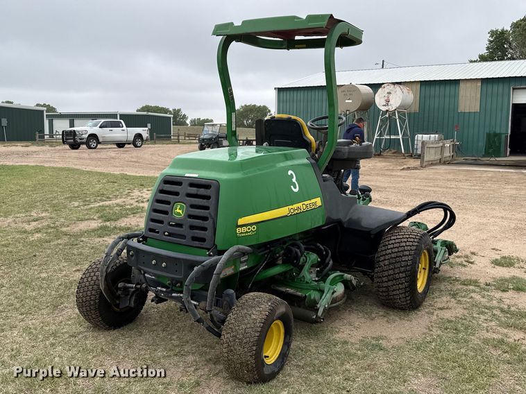 image for item FB6513 John Deere 8800 TerrainCut lawn mower
