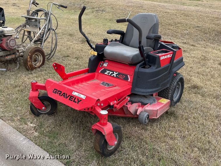 image for item FB6630 Gravely ZTX-42 ZTR lawn mower