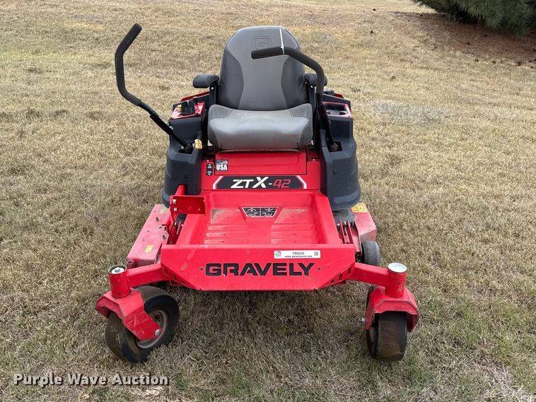 image for item FB6630 Gravely ZTX-42 ZTR lawn mower