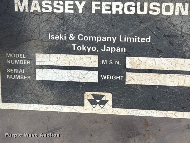 image for item FB6631 Massey Ferguson 1260 MFWD tractor