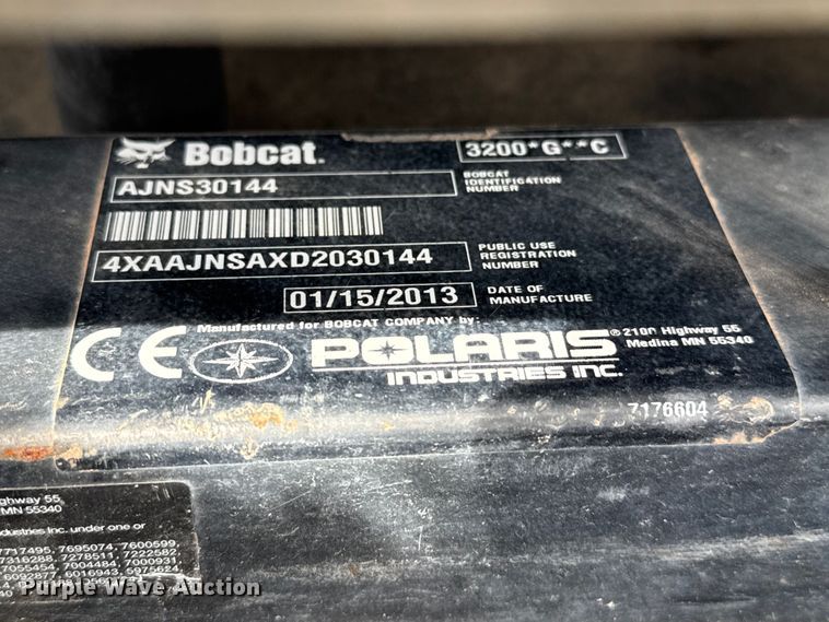 image for item FB6632 2013 Polaris 3200 utility vehicle