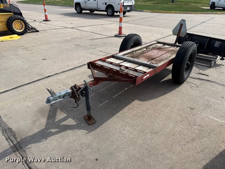 image for item FB6640 Shop built utility trailer