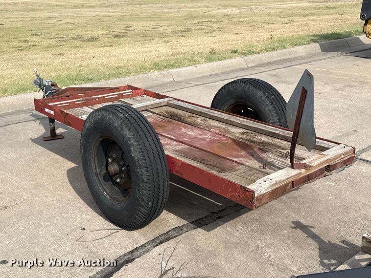 image for item FB6640 Shop built utility trailer