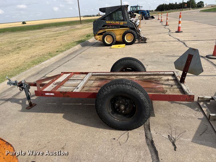 image for item FB6640 Shop built utility trailer