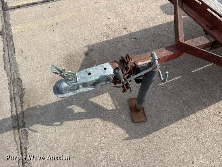 image for item FB6640 Shop built utility trailer